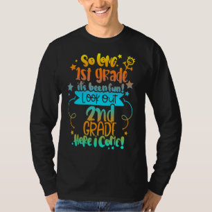 Camiseta 2022 niños tie Dye So Long 1st Graduation 2nd