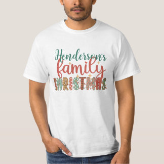 Camiseta 2022 para Navidades familiares