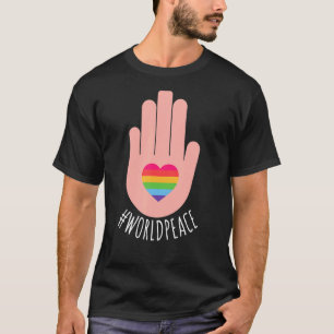 Camiseta 2022 Paz Global Paz Unidad Internacional Amor P
