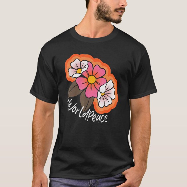 Camiseta 2022 Paz Global Paz Unidad Internacional Amor P (Anverso)