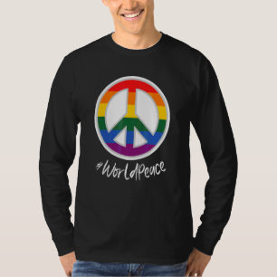 Camiseta 2022 Paz Global Paz Unidad Internacional Amor P