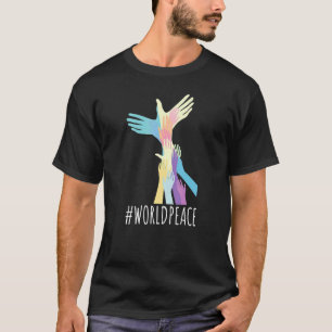 Camiseta 2022 Paz Global Paz Unidad Internacional Amor P