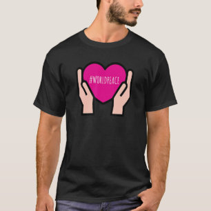 Camiseta 2022 Paz Global Paz Unidad Internacional Amor P