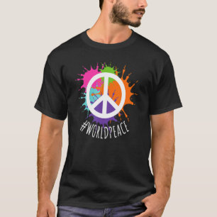 Camiseta 2022 Paz Global Paz Unidad Internacional Amor P