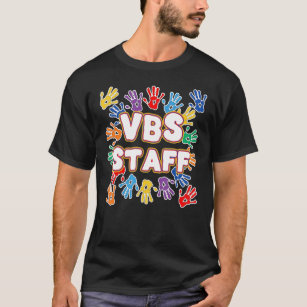 Camiseta 2022 Vacation Bible School Colorful Vbs Staff