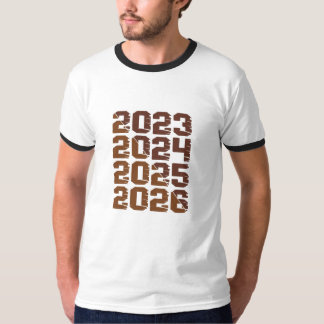 Camiseta 2023 2024 2025 2026 | Evolving Year Design 