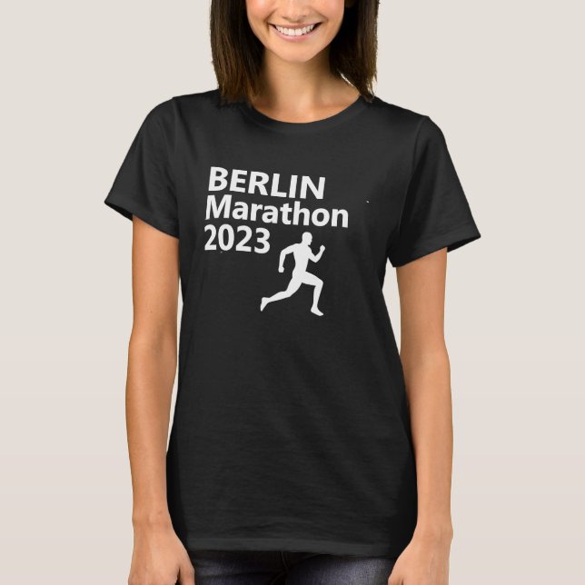 Camiseta 2023 Berlin Marathon Germany German City Run Kilom (Anverso)