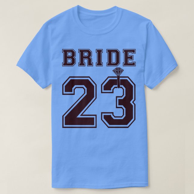 Camiseta 2023 Bride Engagement Bridal Shower Proposal Match (Diseño del anverso)