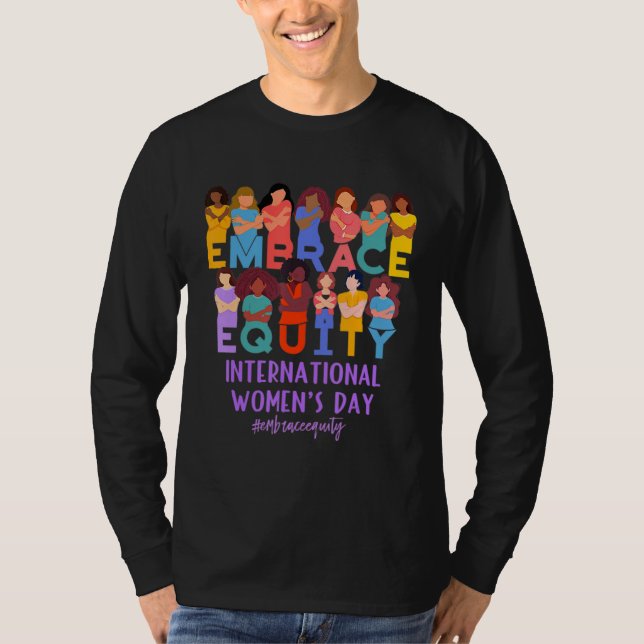 Camiseta 2023 International Women s Day IWD Embrace Equity (Anverso)