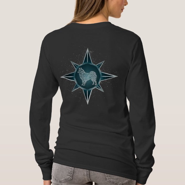 Camiseta 2023 ISAA Nat'l Specialty Long Sleeve Dark T-Shirt (Reverso)