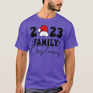 Camiseta 2023 Navidades familiares que comparan con Navidad