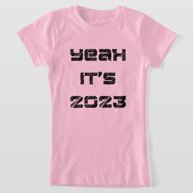 Camiseta 2023 para chicas rosas (Distribución)