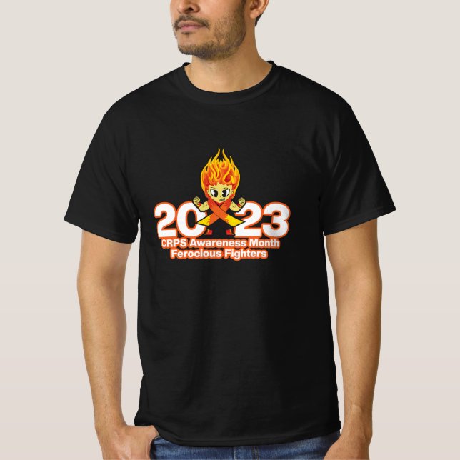 Camiseta 2023 para la toma de conciencia de CRPS (Anverso)