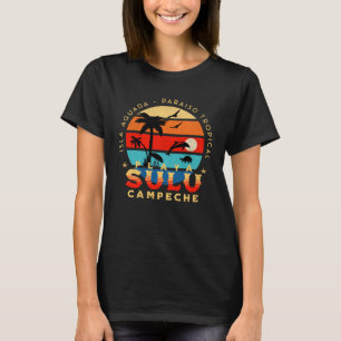 CAMISETA 2023 PLAYA SULU ISLA AGUADA PARAÍSO TROPICAL