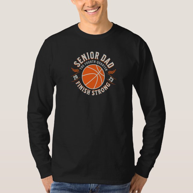 Camiseta 2023 Senior Basketball Dad   (Anverso)