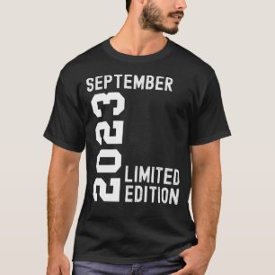 Camiseta 2023 Septiembre Feliz cumpleaños Fiesta