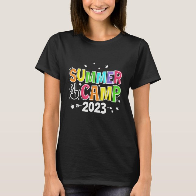 Camiseta 2023 Summer Camp For Friends And Mates To Sign Aut (Anverso)