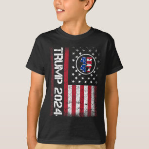 Camiseta 2024 45 47 Hombres De Bandera Estadounidense