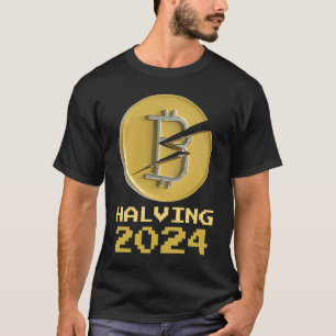 Camiseta 2024 Bitcoin Crypto Cryptocurrency Halveni