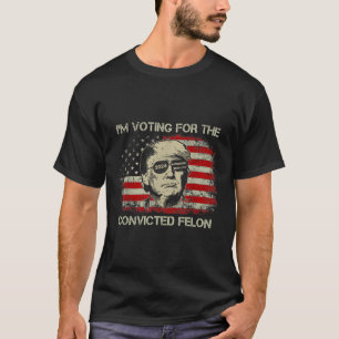 Camiseta 2024 El Convicto Felon Trump 2024