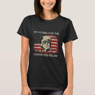 Camiseta 2024 El Convicto Felon Trump 2024