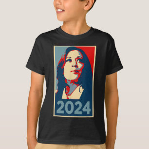 Camiseta 2024 Esperanza Kamala Harris Puerto de Mujeres 47