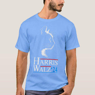 Camiseta 2024 Gato Elecciones Walz 2024