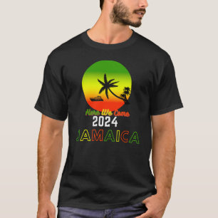 Camiseta 2024 Here We Come Jamaica presenta imágenes en Jam