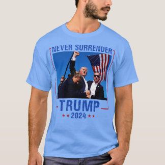 Camiseta 2024 Nunca renuncie a la fuerza del discurso en la
