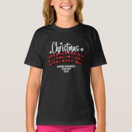 Camiseta 2024 para Navidades de familia