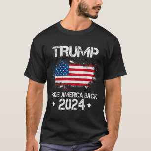 Camiseta 2024 Recuperar las elecciones de la bandera estado