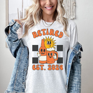 Camiseta 2024 retirada personalizada Jubilación