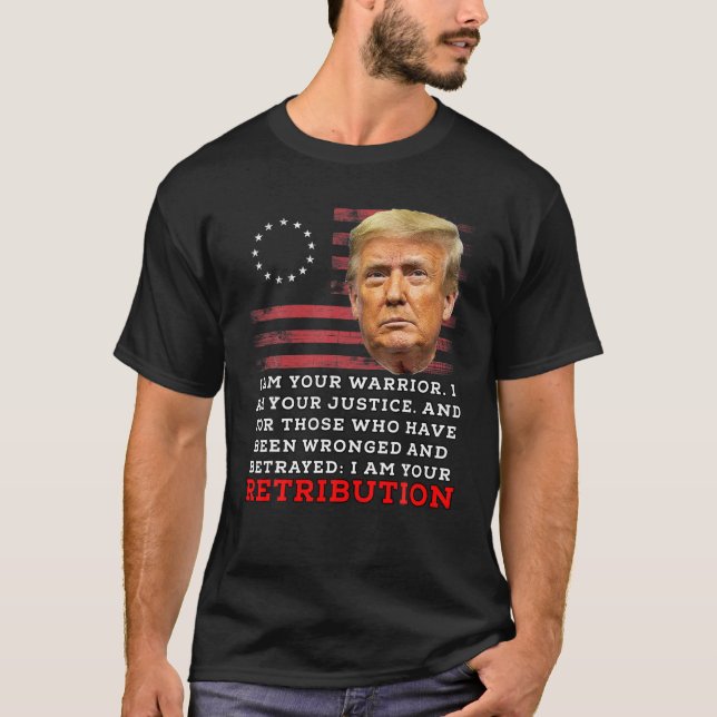 Camiseta 2024 Trump Desantis Florida CPAC Soy tu tribu (Anverso)