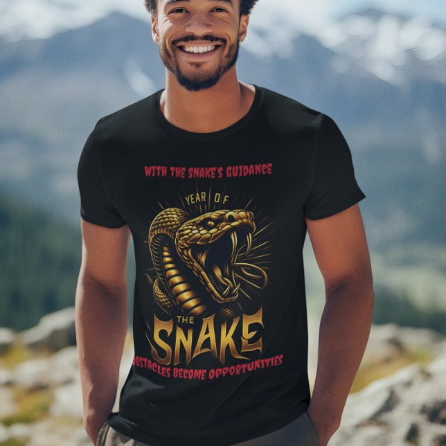 Camiseta 2025: Año de la celebración de la serpiente (Subido por el creador)