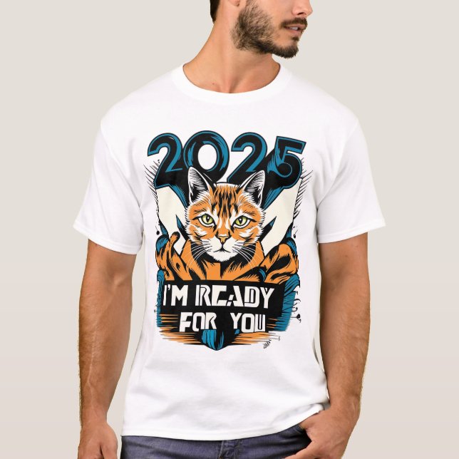 Camiseta 2025 - Estoy listo para ti (Anverso)