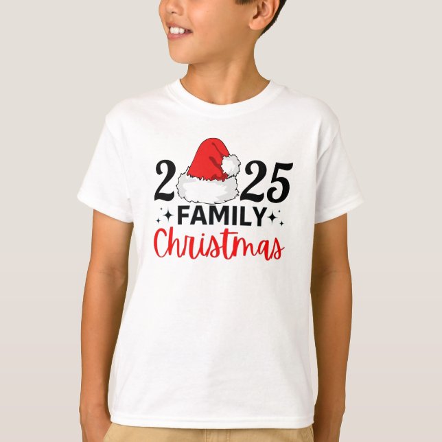 Camiseta 2025 Family Christmas (Anverso)