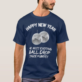 Camiseta 2026 Año Nuevo la Caída de Bola Más Emocionante De