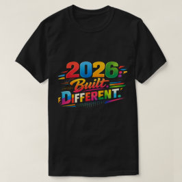 Camiseta 2026: Construido Diferente | Edición Única