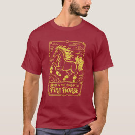 Camiseta 2026 Fire Horse Zodiac Birthday Chinese New Year