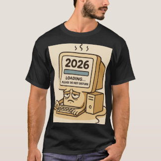 Camiseta “2026 Loading… System Too Tired”