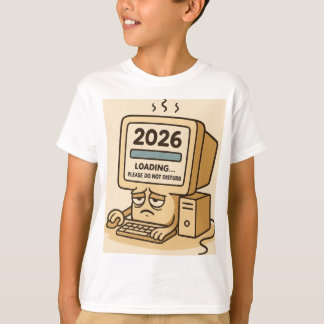 Camiseta “2026 Loading… System Too Tired”
