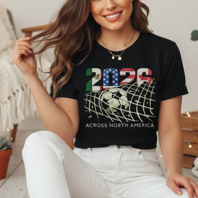 Camiseta 2026 North America Soccer (2026 North America Soccer Shirt | Mexico USA Canada Football Fan Tournament Tee)