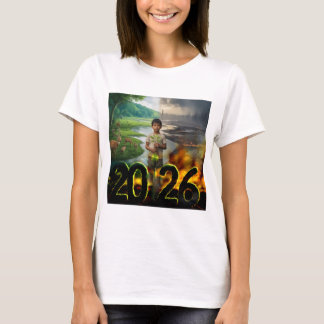 Camiseta 2026 Poster de Concienciación Ambiental - Esperanz