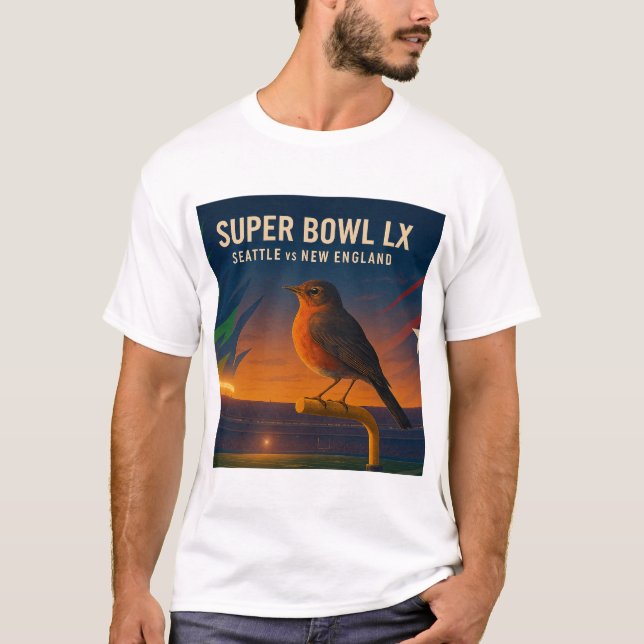 Camiseta 2026 Super Bowl T-Shirt (Anverso)