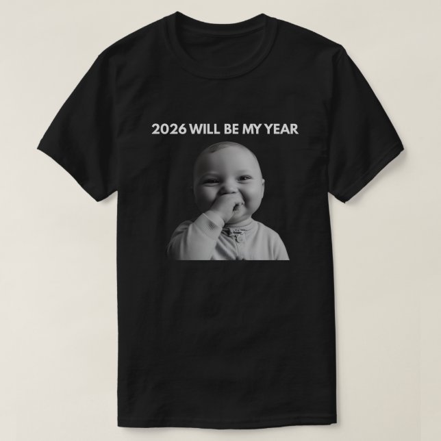 Camiseta 2026 Will Be My Year (Diseño del anverso)