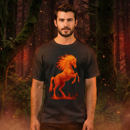Camiseta 2026 Year of the Fire Horse Chinese Zodiac