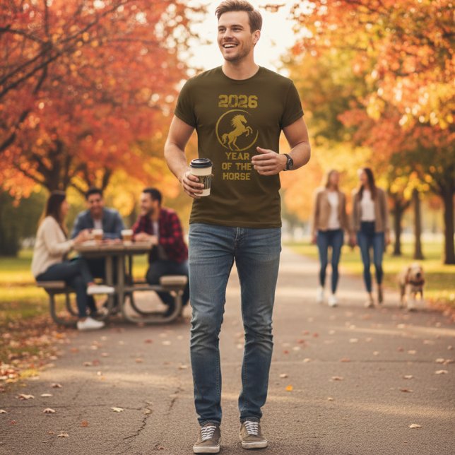 Camiseta 2026 Year of the Horse Chinese Zodiac (Subido por el creador)