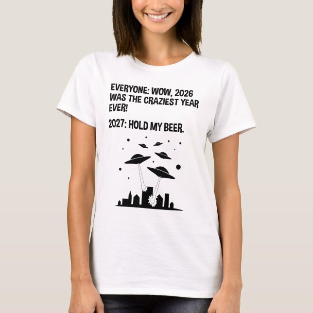Camiseta 2027 Agárrame La Cerveza (Anverso)