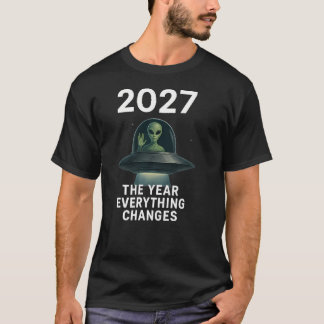 Camiseta 2027 El Año en que Todo Cambia Primer Contacto Abi