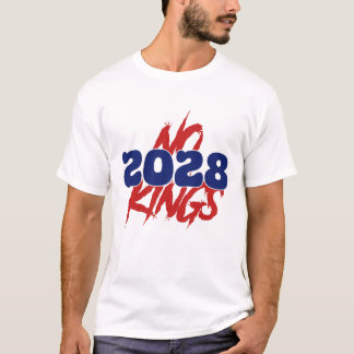 Camiseta 2028 No Kings Design | Anti-Establishment T-Shirt